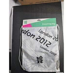 LONDON 2012 OLYMPICS - 19" X 14.5" Drawstring Bag!